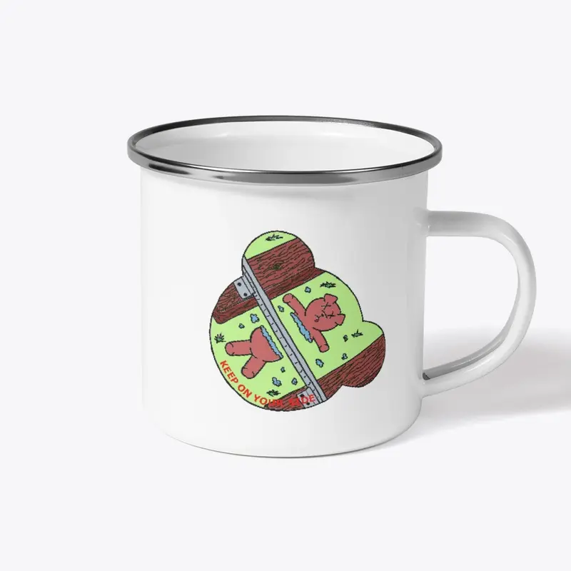 Deady Bear Keep On Your Side Mug