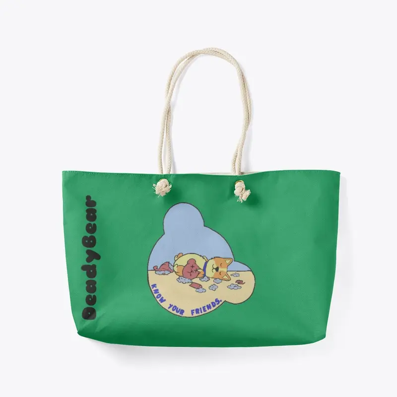 DeadyBear - Know Your Friends Tote Bag